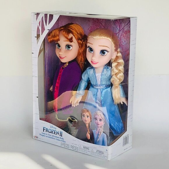 Disney Frozen II -Anna & Elsa Adventure Dolls New in Box For Age 3+ - Picture 7 of 16